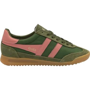 Imagem de Gola Tênis feminino Tornado, Verde militar, rosa coral, 6.5