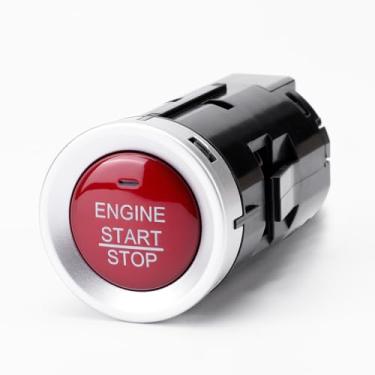 Imagem de 35881-T4N-702 Interruptor de botão de partida para 2016 2017 2018 Hon-da HR-V substituição de parada de partida do motor de ignição 35881-T5H-H41, 1S15402, 35881T5AJ01, 35881T5AJ02, 35881T5AJ02