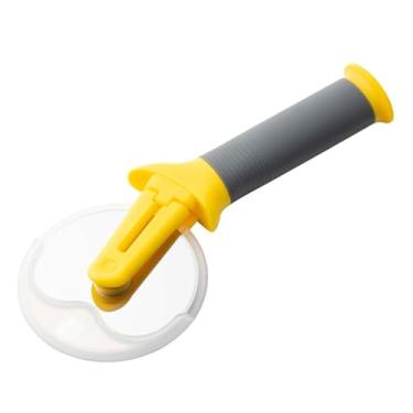 Imagem de Rolo de pizza, cortador de massa de torta antiaderente com tampa – ferramenta de corte de aço inoxidável, utensílios de cozinha profissionais para casa, restaurante