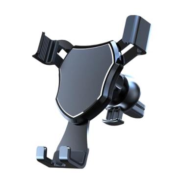 Imagem de Suporte de telefone para carro, suporte de veículo para smartphone ajustável em 360 graus, suporte de celular para carro, liga de alumínio para caminhões, trailers