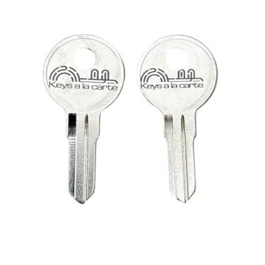 Imagem de Chaves de substituição cortadas ao seu código para travas Trimark usadas em motorhomes, trailers de viagem, 5ª rodas, carrocerias de utilidade, caixas de ferramentas, capas de tonneau e muito mais