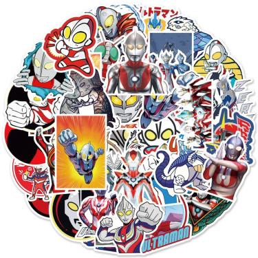 Imagem de Adesivo Anime Ultramanss Vinyl Cartoon Anime 50 unidades para água