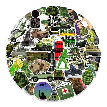 Imagem de Adesivo Pubgs Anime Vinyl Cartoon para garrafa de água (50 unidades)