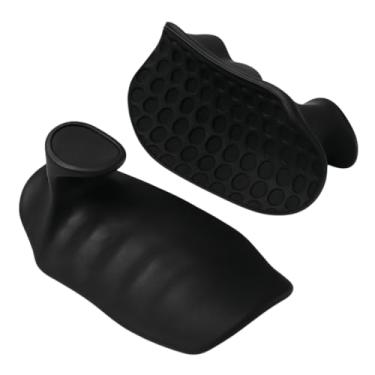 Imagem de Luva para Musculação Grip Protetor de Pegada Antiderrapante Halteres e Barras(1 Par Preto)