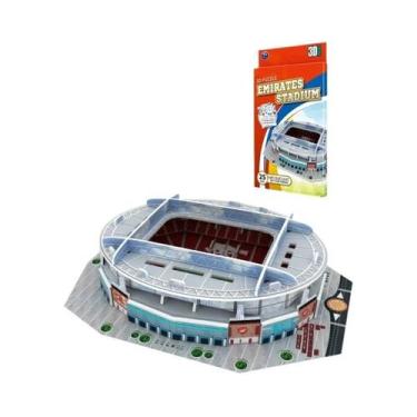 Imagem de Quebra-Cabeça 3D De Papel Modelo De Estádio De Futebol Brinquedo Educa