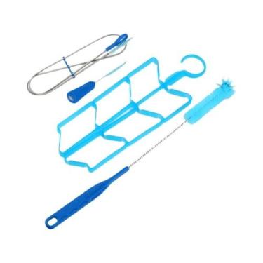 Imagem de Kit De Limpeza Para Bolsa De Água De Hidratação 4 Em 1 Multifuncional 
