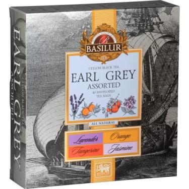 Imagem de CHÁ BASILUR EARL GREY FLORES E FRUTAS 40 SACHES