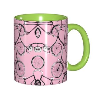 Imagem de Zeraoke Cityscape Paris Torre Eiffel França Impressão Criativa Canecas de Café, Personalizadas, Presente para Família, Tamanho 325 ml, Unissex