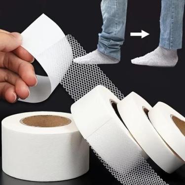 Imagem de Fita Adesiva De Tecido Dupla Face De Alta Fixação Em Rolo De 20m Para 
