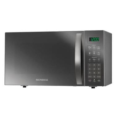 Imagem de Micro-ondas Mondial 34l Mo-02-34-e Cinza Espelhado