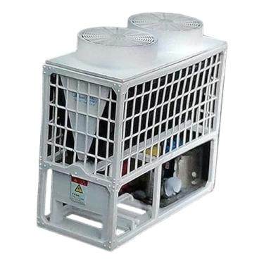 Imagem de Dynwave Diorama em miniatura de unidade externa de ar condicionado central, escala 1/64, para oficina mecânica ou casa de bonecas. Ideal para presentear