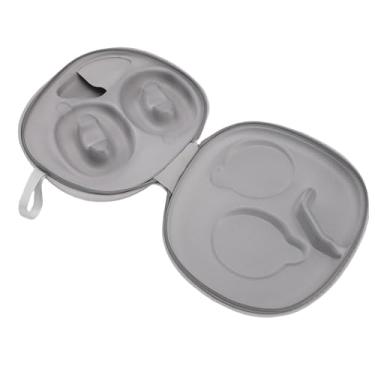 Imagem de ASHATA Estojo de Transporte Compatível Com WH 1000XM6, Bolsa de Viagem Protetora Rígida Com Slot de Armazenamento de Cabo, para Fácil Transporte e Organização de Acessórios de Fone de (Cinza)