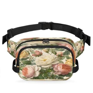 Imagem de Pochete de decoração étnica mandala para mulheres e homens com alça ajustável, bolsa transversal, bolsa de peito, bolsas de bumbum, Cor 25