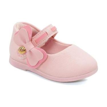 Imagem de Sapatilha Infantil Klin Princesa Baby Rosa Claro 125.151-Feminino