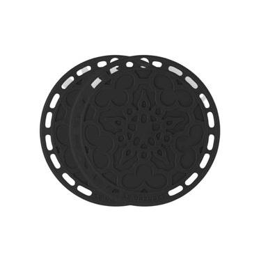 Imagem de KIT 2 SUPORTE SILICONE FRENCH PARA PANELAS LE CREUSET 20CM