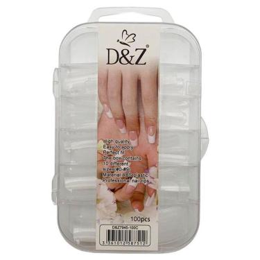 Imagem de Molde Reutilizável Tips F1 Para Unhas De Porcelana E Acrílic