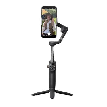 Imagem de Osmo Mobile 6 Estabilizador Gimbal para Smartphone de Telefone 3 Eixos com Vara Extensão Integrada Portátil Plegável Estabilização Início Rápido ActiveTrack 5 0 Leve Compacto Extensível Guias Simples