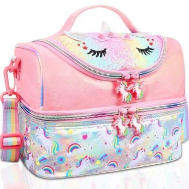 Imagem de Lancheira RHCPFOVR Kids Double Decker Cooler Isolada