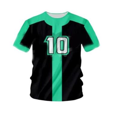 Imagem de Camiseta Unissex 3D Omnitrix Ben10 Cosplay Manga Curta Harajuku Y2k De