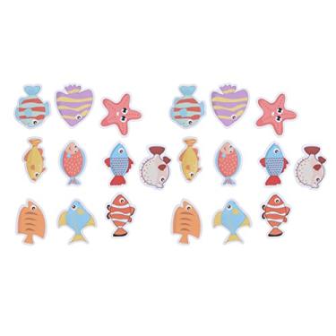 Imagem de 2 conjuntos de adesivos para banheira, autoadesivos coloridos, criaturas do mar, adesivos decorativos para banheira, antiderrapantes, foscos, anti-água, à prova de moldes, seguros