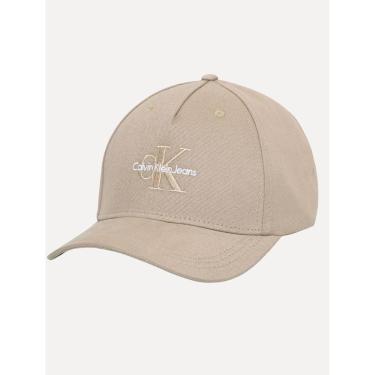 Imagem de Boné Calvin Klein Jeans Masculino 5 Gomos Re Issue Cáqui Claro-Masculino