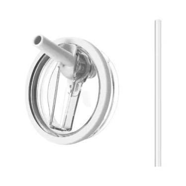 Imagem de Tampa De Copo Stanley De 40oz À Prova De Vazamentos Com Canudo Retráti