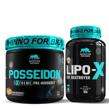 Imagem de Kit Termogênico 60 Tabletes + Pré Treino Nutrition For Bigs-Unissex