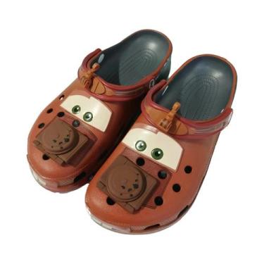 Imagem de Sandálias De Verão Respiráveis Para Adultos Mcqueens Cars Mater Anime 