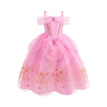 Imagem de Fantasia Deluxe De Cinderela Para Crianças, Vestido De Renda Para Fest
