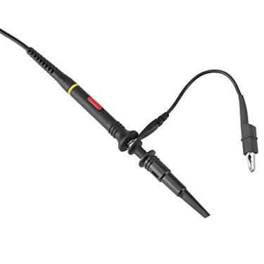 Imagem de Luqeeg Sonda Osciloscópio de 200 MHz Clipe de para Teste de Escopo BNC X10/X1 para Entusiastas de Eletrônicos Preto