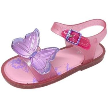 Imagem de Sandalia Infantil Menina Borboleta Fly III Bb Mini Melissa-Feminino