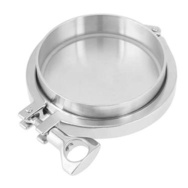 Imagem de TARSHYRY Conjunto de Acessórios para Tubos Sanitários de 102 Mm 4 Pol, Junta de Braçadeira de Virola de Solda Com Tampa de Extremidade Com Conexão Rápida para Cerveja, Farmácia,