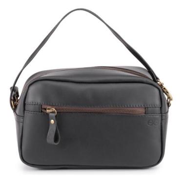 Imagem de Necessaire Frasqueira Mini Bolsa Organizadora Couro Bovino - Ello Grif