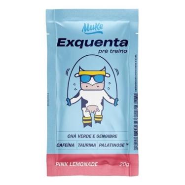 Imagem de Pre Treino Exquenta Muke 20g +mu Sabor Pink Lemonade