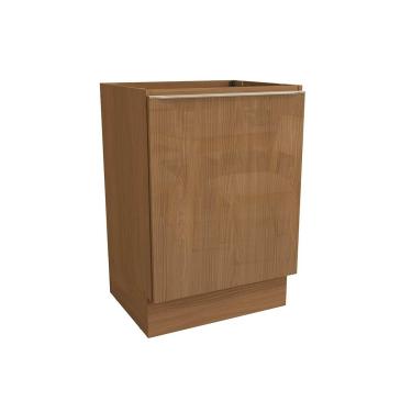 Imagem de Balcão de Cozinha Vibra T623 c/ 1 Porta s/ Tampo 60cm Canela Lacca - Kappesberg