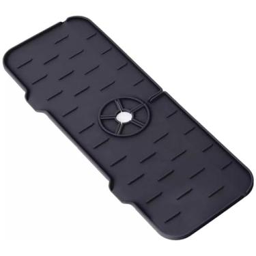 Imagem de Tapete para Pia de Cozinha em silicone (PRETO)