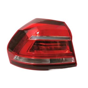 Imagem de FLJOYOEU Luz de freio, para-choque traseiro, lanternas traseiras, luz traseira de montagem, compatível com VW Passat 2016 2017 2018 (2psc lado esquerdo externo)
