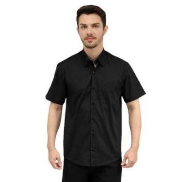 Imagem de Camisa Social Masculina Manga Curta-Masculino