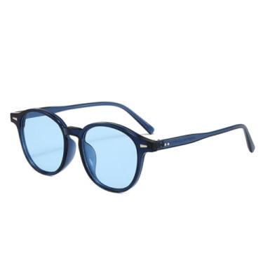 Imagem de VFDHN Óculos de Sol Retrô Masculino Feminino Moda Pequeno Redondo Para Homem Feminino Literário Vintage Óculos de Sol para Dirigir (5)