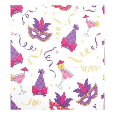 Imagem de Blueangle Capa magnética de carnaval para lava-louças de carnaval, decoração da capa frontal da máquina de lavar louça, adesivos de eletrodomésticos, adesivos de eletrodomésticos, 58 cm C x 66 cm