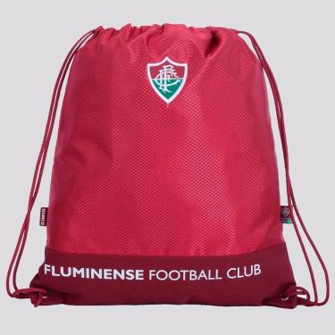 Imagem de Mochila Saco Fluminense Esportiva Vinho-Unissex