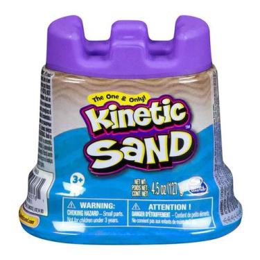 Imagem de Areia Cinética Azul 127g - Kinetic Sand - Sunny Brinquedos