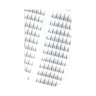 Imagem de Cílios Postiços Naturais Marrom Suave Estilo Girassol Grande Capacidad