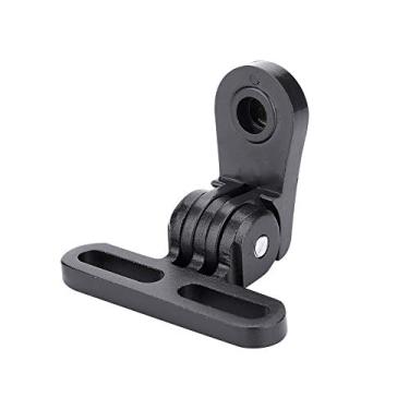 Imagem de SALALIS Suporte Seguro para Montagem de Luz de Bicicleta para Câmera Esportiva Lâmpada Frontal de Bicicleta para Ciclistas de Estrada de Montanha Liga de Alumínio Preta 1 Suporte 38g 3 Parafusos