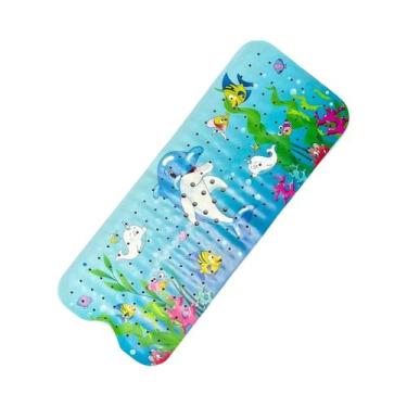 Imagem de Tapete De Banheira Antiderrapante Extra Longo Com Desenhos Animados 40