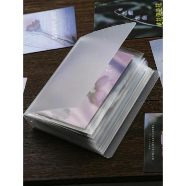 Imagem de Organizador De Cartões De Fotos A6 Com 40 Páginas, Álbum Decorativo Tr