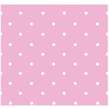 Imagem de Papel de Parede Treboli Poá Rosa 5651 - Rolo: 10m x 0,53m