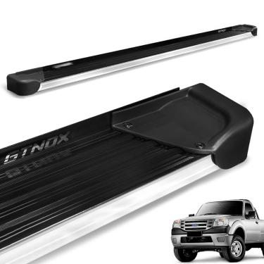 Imagem de Estribo Lateral Ranger CS 1998 a 2012 Alumínio Preto A4