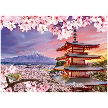 Imagem de Quebra Cabeça Puzzle 1000 Peças Monte Fuji - Grow 4921