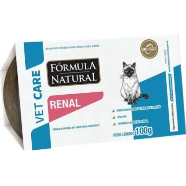 Imagem de Ração úmida formula natural vet care gatos renal 100g